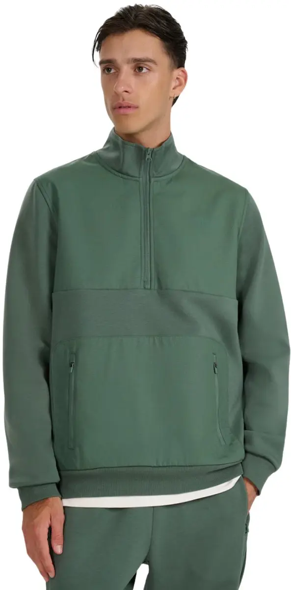 4F Sweater Heren Olijfgroen