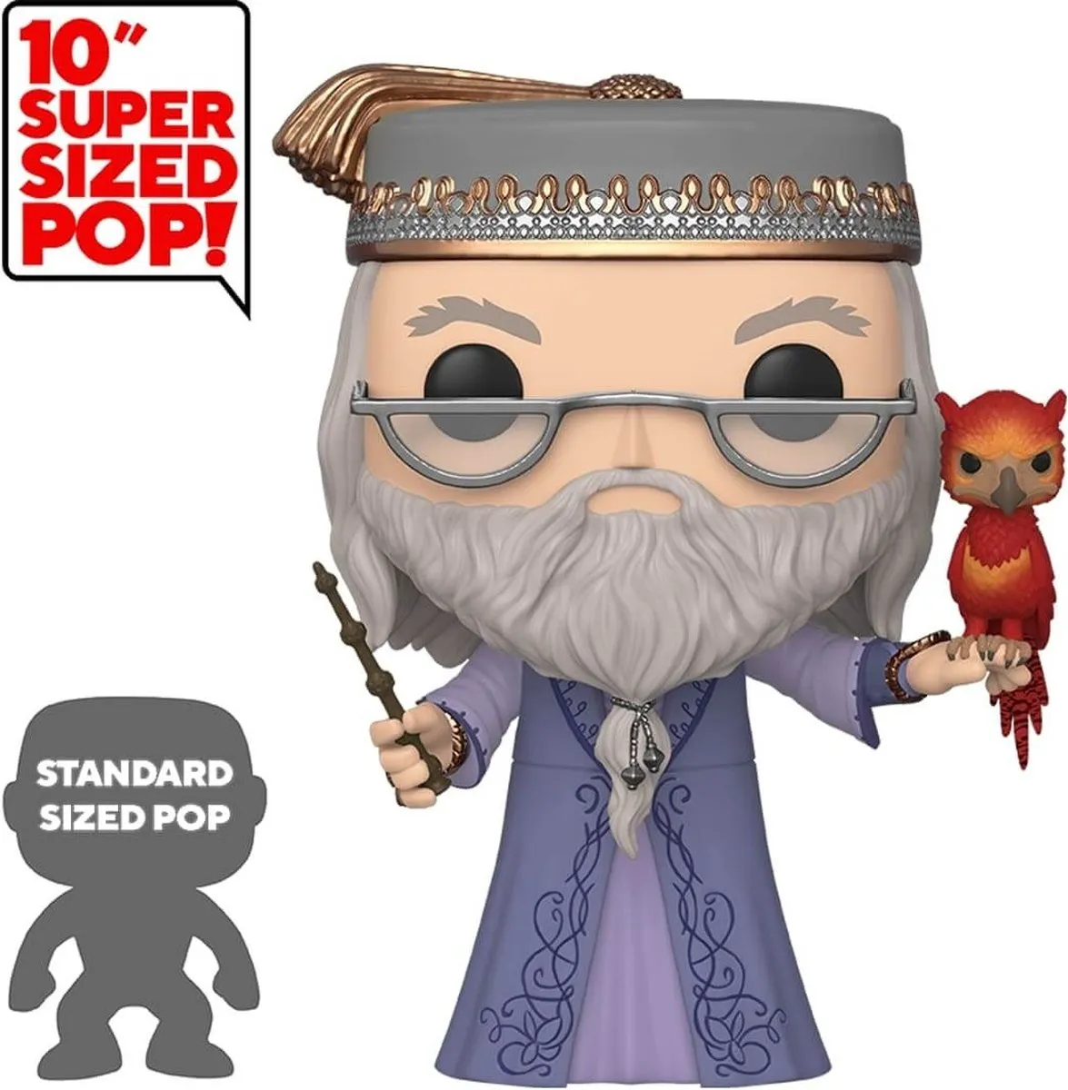 Harry Potter Dumbledore met Fawkes Pop! Vinylfiguur - 110 - Multi - afbeelding 6 van 6