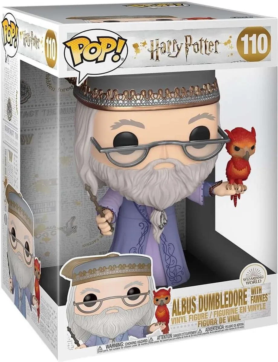 Harry Potter Dumbledore met Fawkes Pop! Vinylfiguur - 110 - Multi