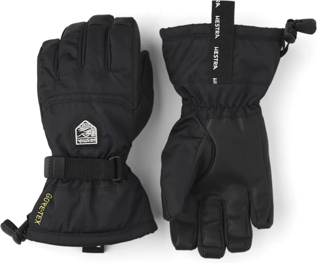 Hestra Gore-Tex Gauntlet Jr Skihandschoenen - Zwart - afbeelding 2 van 5