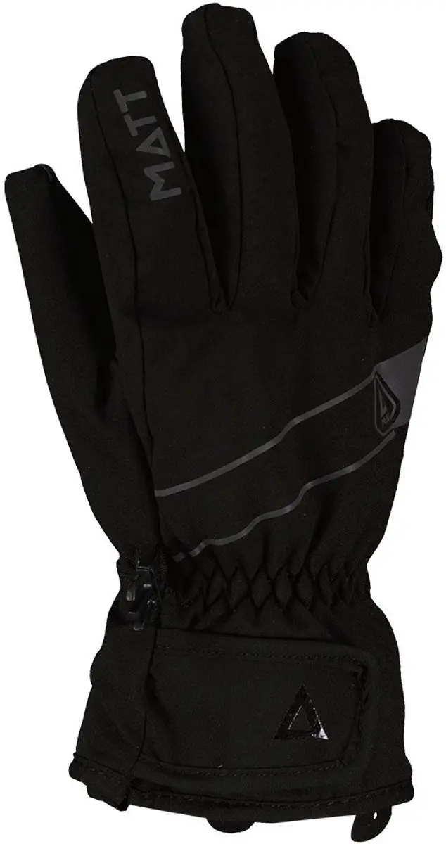 Matt Pri Junior Handschoenen Zwart 8 Years