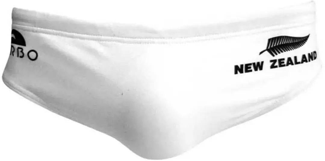 Turbo All White Zwemslip Wit 4XL Man