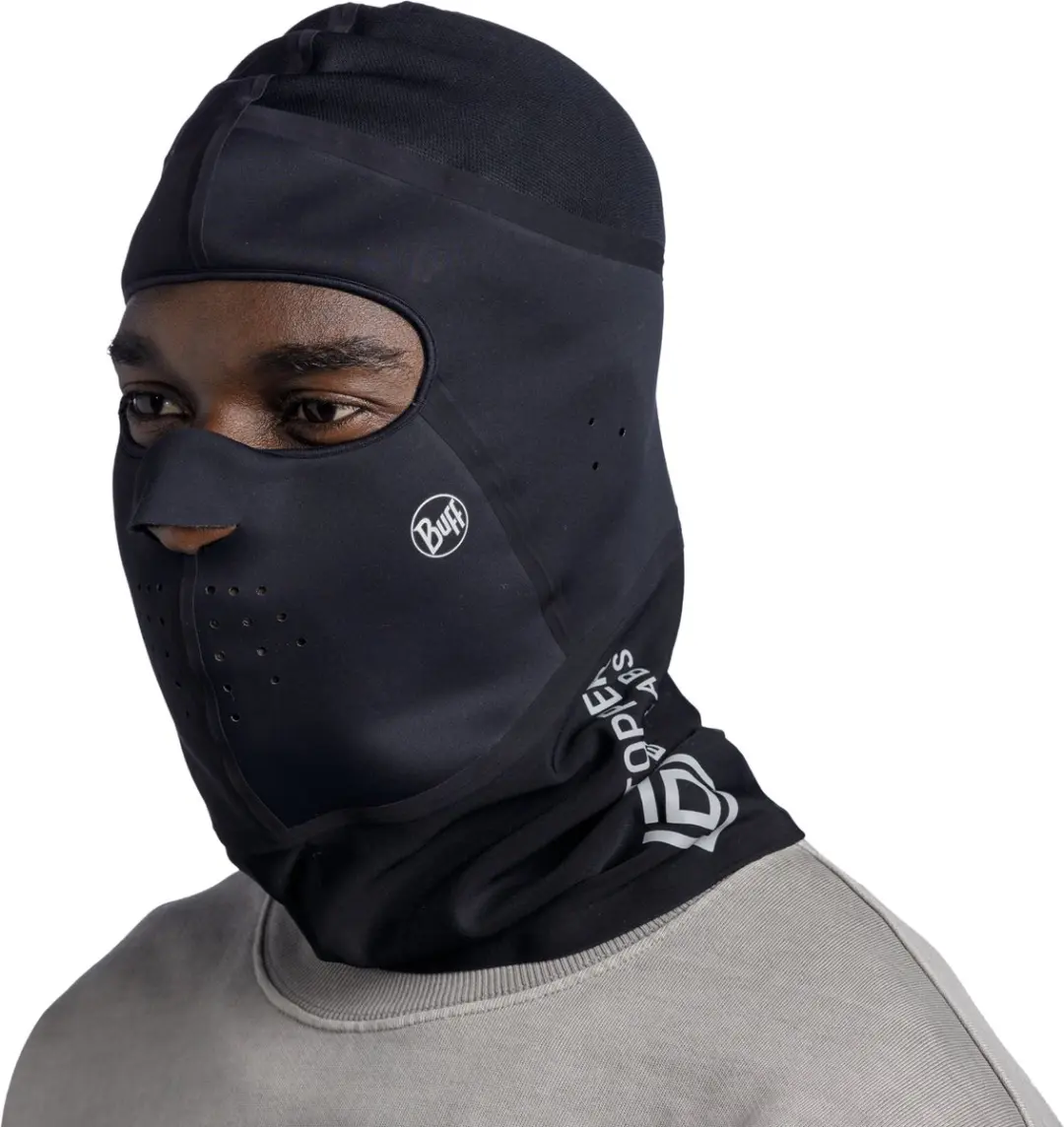 Buff Windproof Balaclava Bivakmuts - Zwart S/M - afbeelding 5 van 6