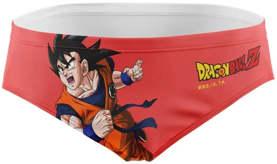 Otso Dragon Ball Z Goku Shenron Zwemslip Rood L Man