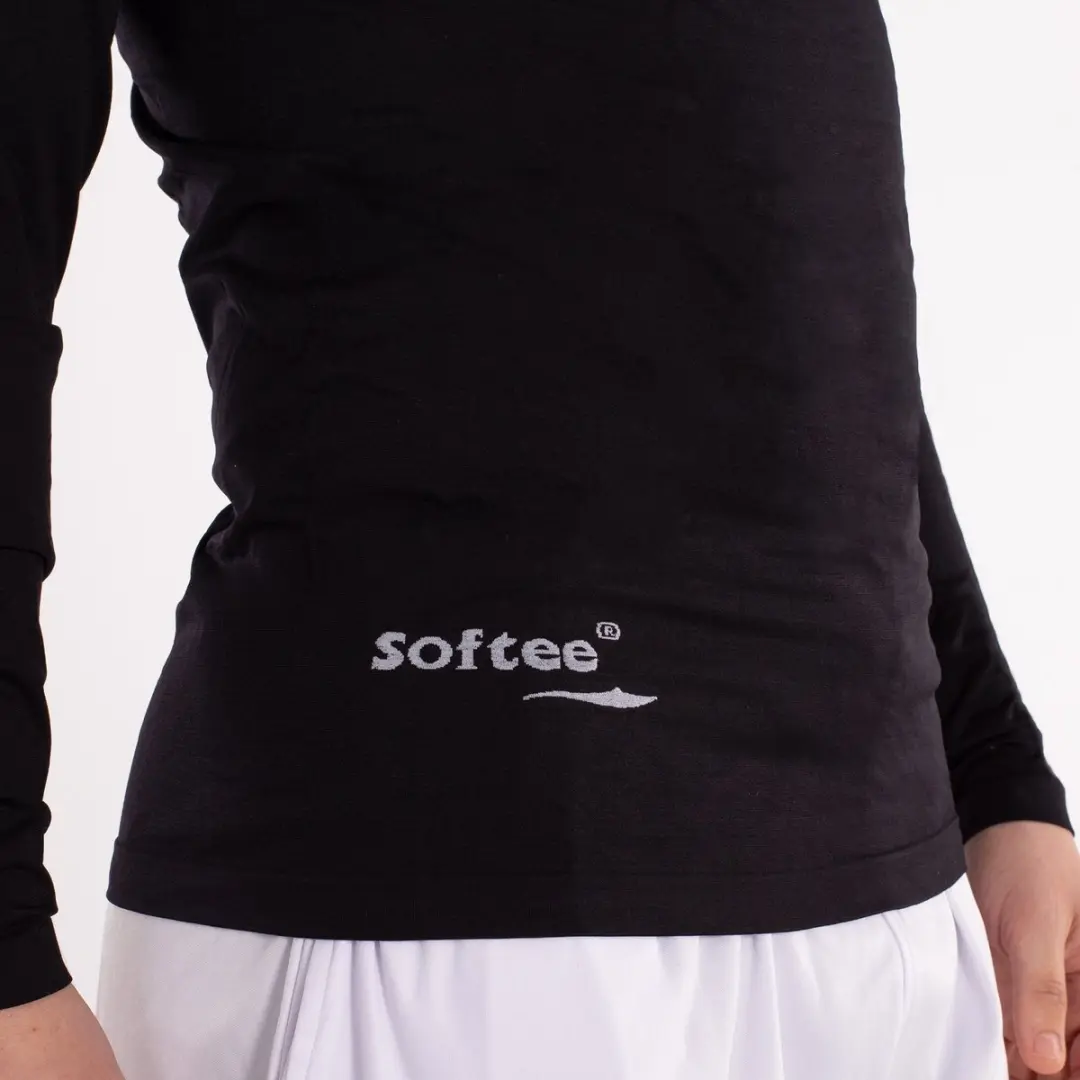 Softee Bubble Thermisch Kinderonderhemd - Zwart - afbeelding 3 van 6