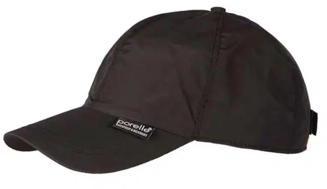 Grasslands Porelle Cap Black