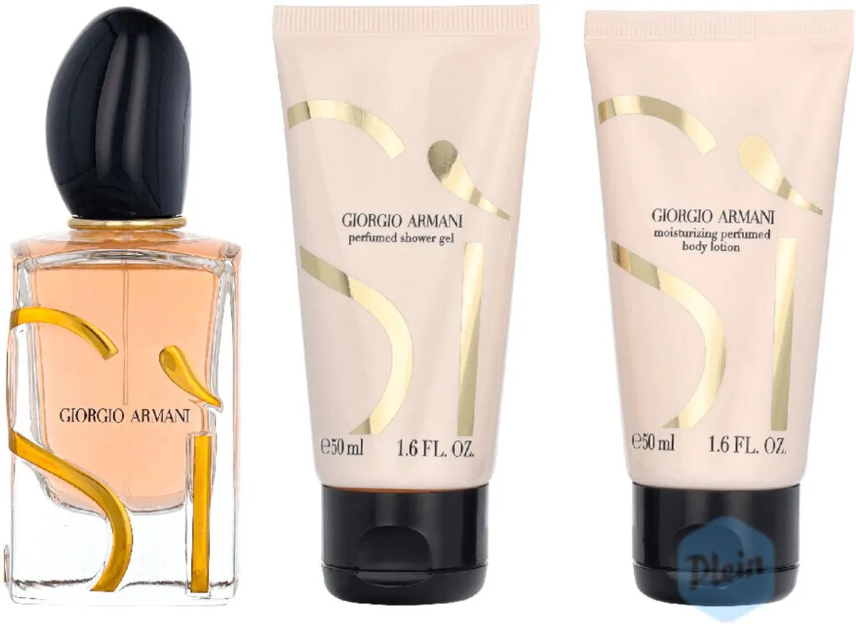Armani Sì Geschenkset - Parfum/Douchegel/Bodylotion