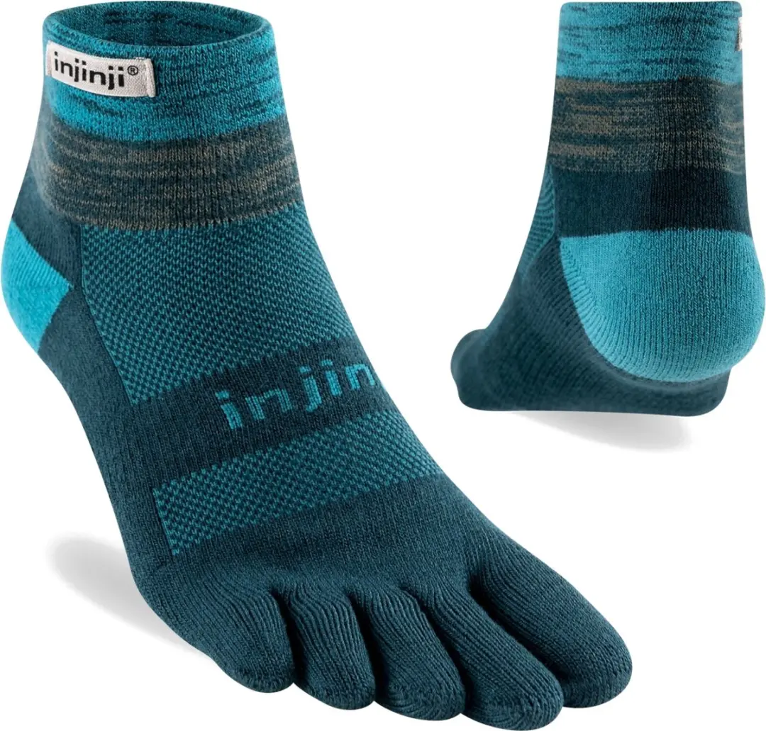 Injinji Trail Mini Crew Teensokken - Blauw