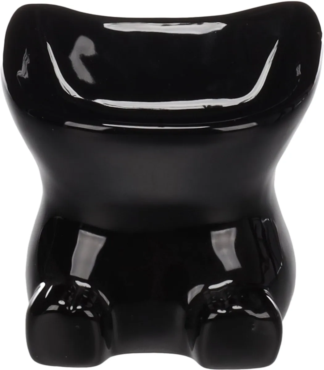 Flamingo Doby Voerbak - 120ml - Zwart