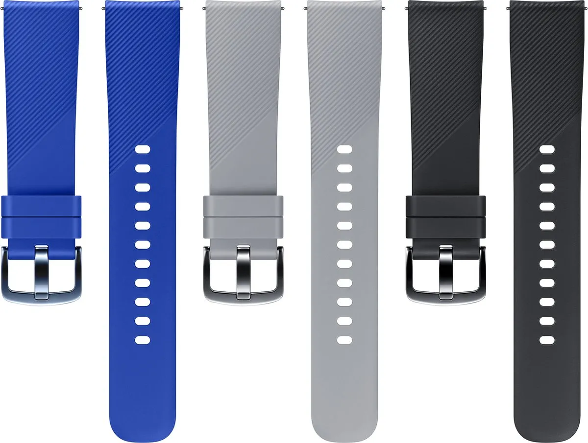 Samsung Siliconen Horlogeband Gear Sport ET-YSN60MJ - Grijs