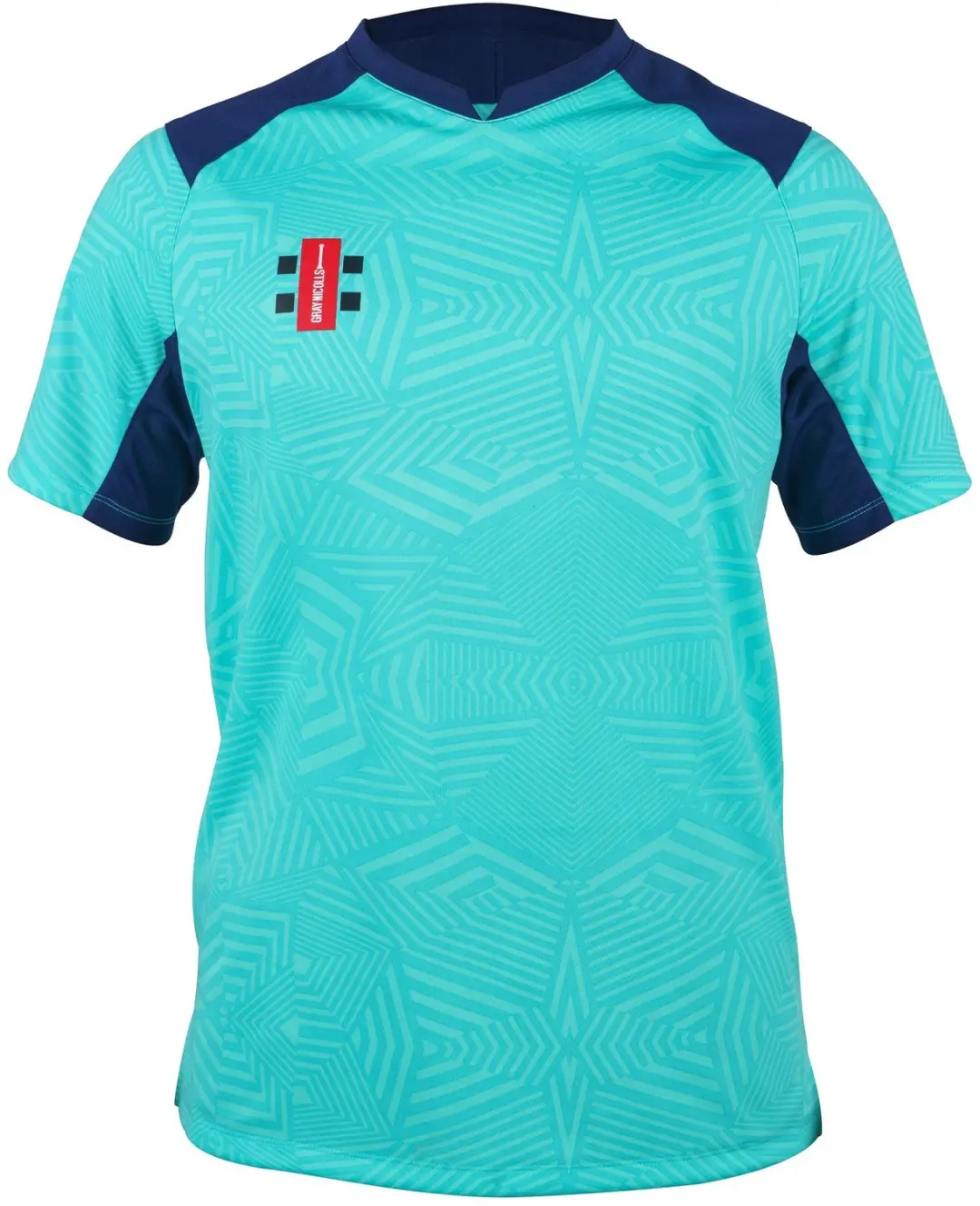 Gray-Nicolls Cricket SHIRT PRO T20 S/S AQ/NV S Small