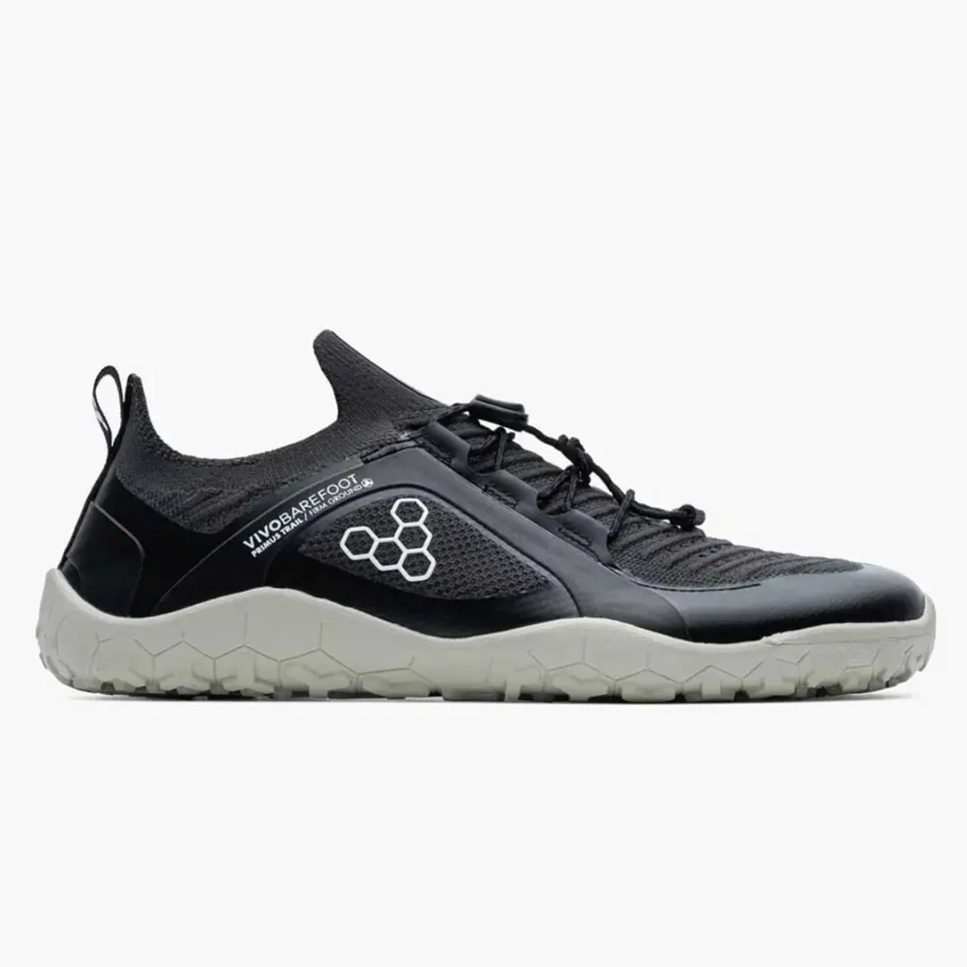 Vivobarefoot Primus Trail Knit FG Trailschoenen - Grijs - afbeelding 5 van 6
