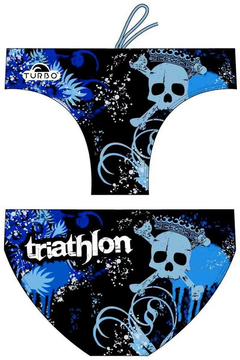 Turbo Skulls Triathlon Zwemslip Veelkleurig L Man