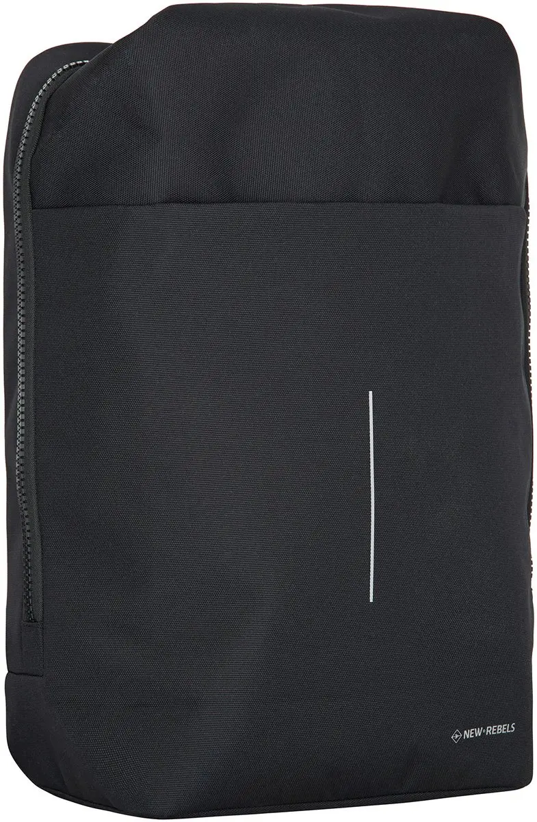 New Rebels Valor Cranston Backpack – Comfortabele Waterafstotende Rugtas – 19L - Zwart