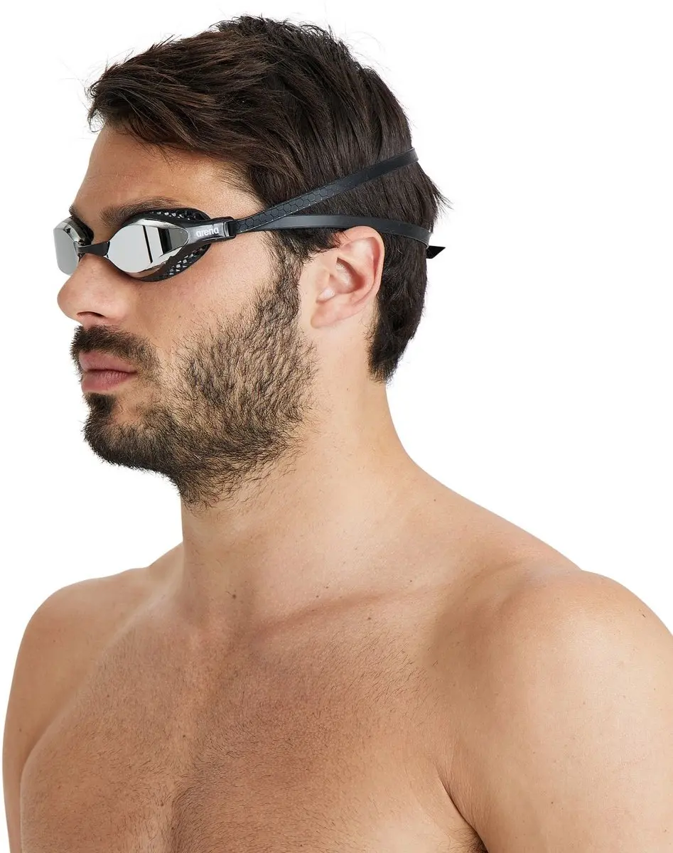Arena Airspeed Mirror Zwembril - Zilver/Zwart - afbeelding 2 van 6
