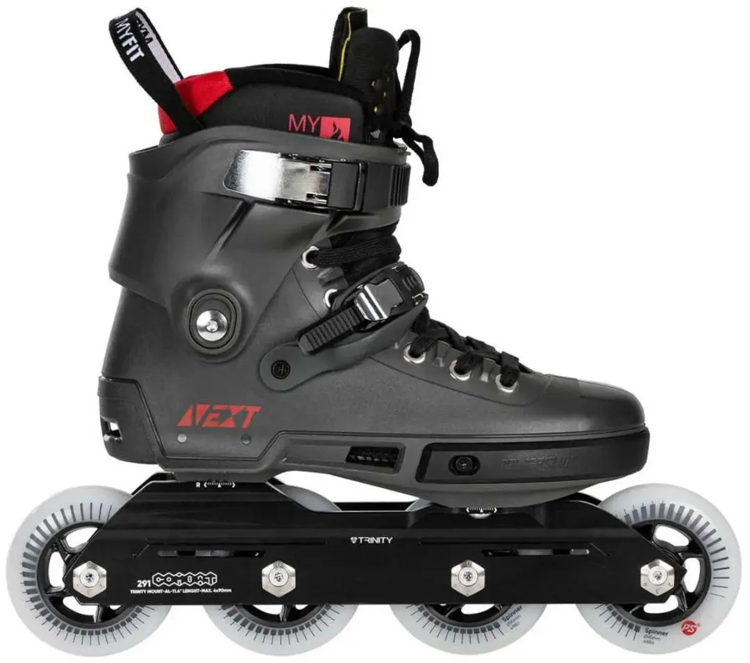 Powerslide Next 90 Inline Skates - Grijs - EU 36-37 - afbeelding 3 van 4