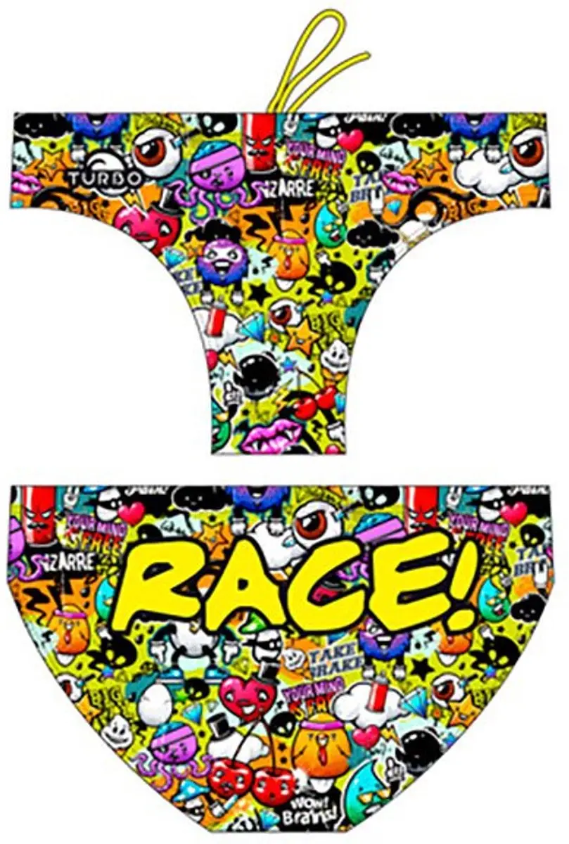 Turbo Race Zwemslip Veelkleurig 9-10 Years Jongen