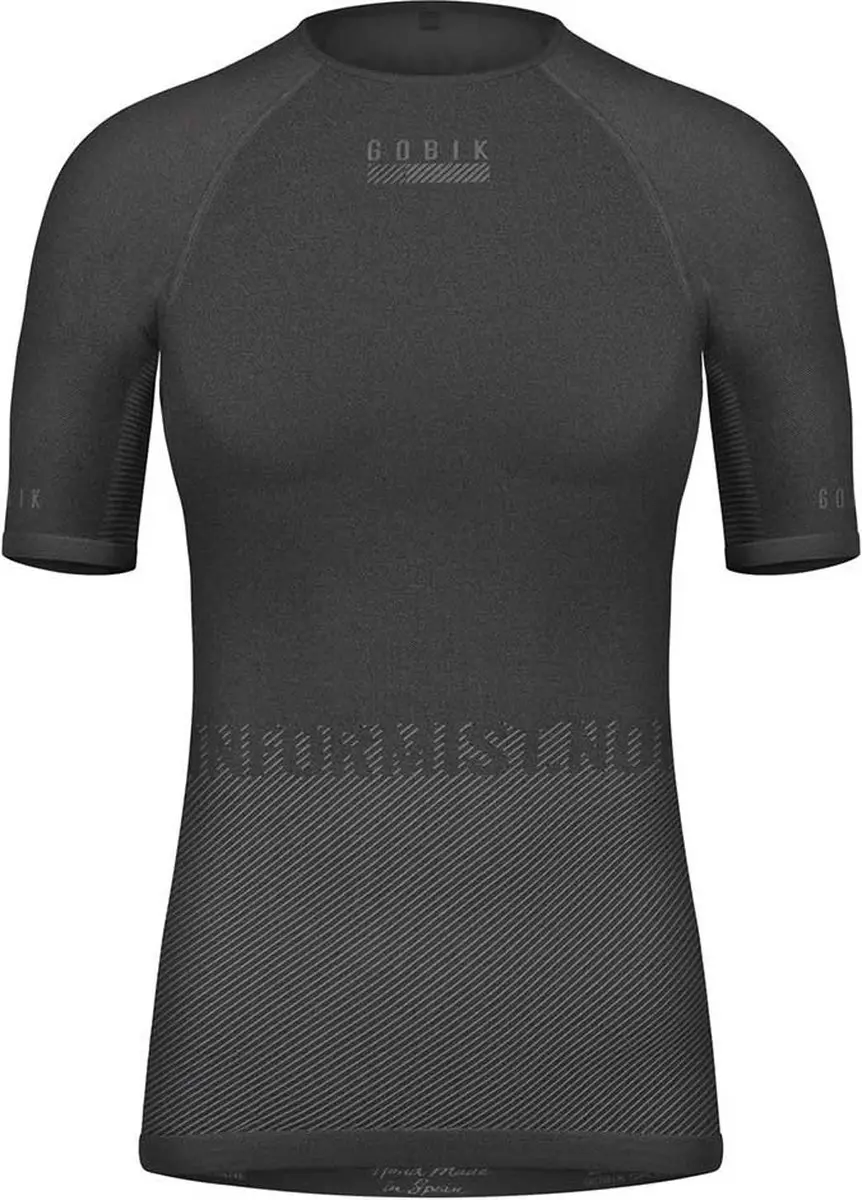 Gobik Limber Skin Korte Mouwen Basislaag Grijs XS-S Vrouw