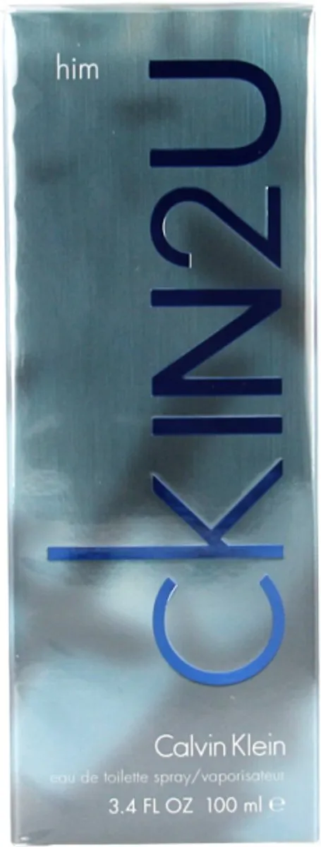 Calvin Klein In2U Heren Eau de Toilette 100ml - afbeelding 6 van 6