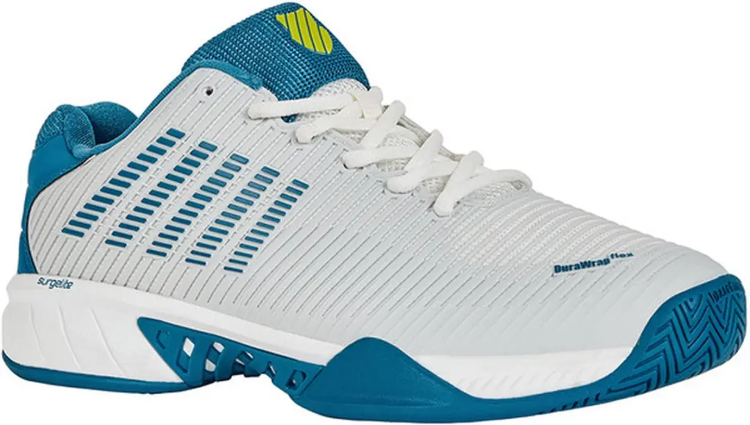 K-Swiss Hypercourt Express 2 Tennisschoenen - White/Blue - afbeelding 5 van 6