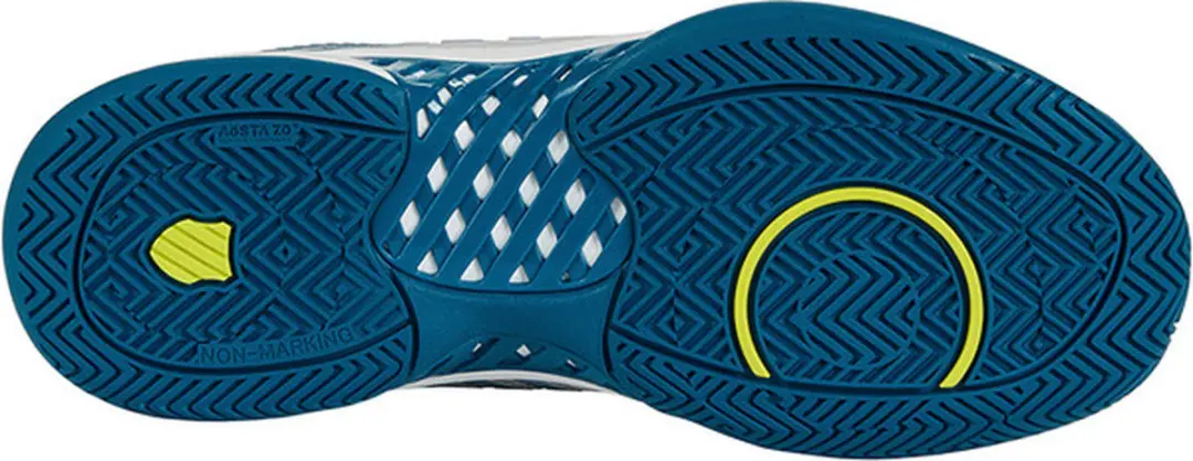 K-Swiss Hypercourt Express 2 Tennisschoenen - White/Blue - afbeelding 4 van 6