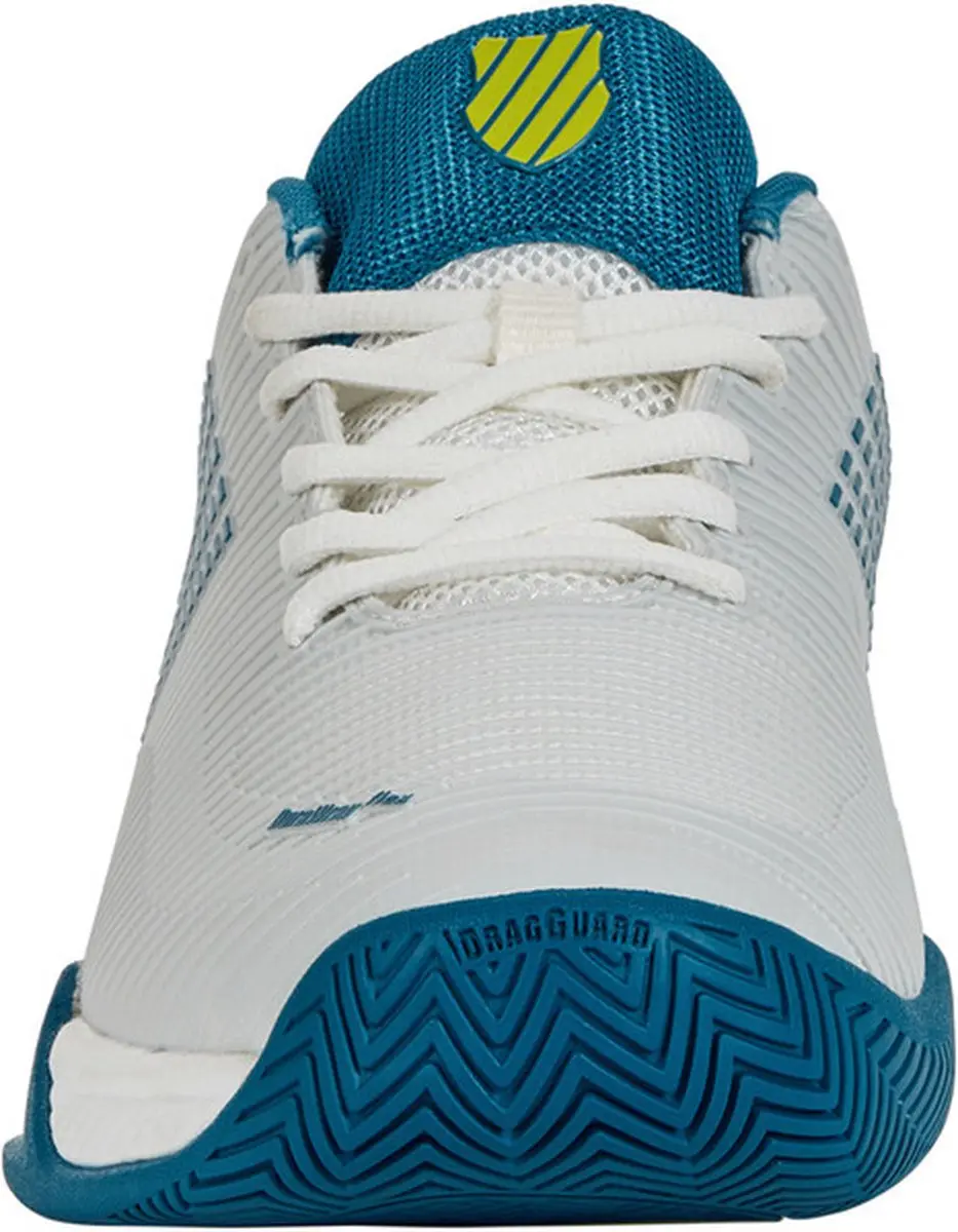 K-Swiss Hypercourt Express 2 Tennisschoenen - White/Blue - afbeelding 6 van 6