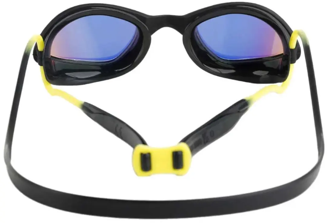 Zoggs Tiger Titanium Zwembril - Zwart Geel - Gespiegeld - Small Fit - afbeelding 2 van 6