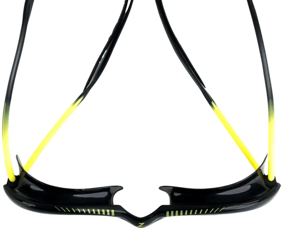 Zoggs Tiger Titanium Zwembril - Zwart Geel - Gespiegeld - Small Fit - afbeelding 5 van 6