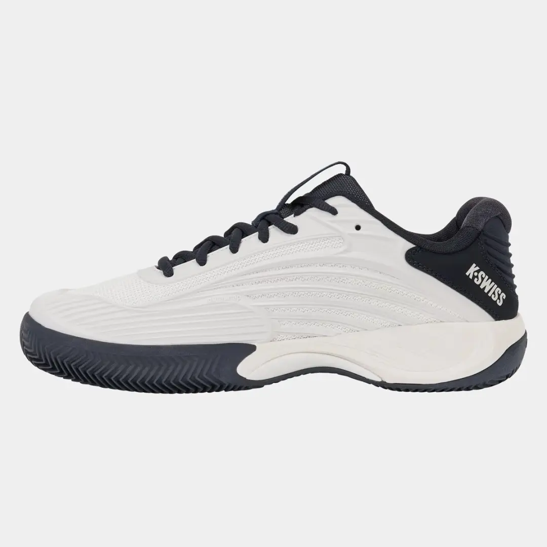 K-Swiss Hypercourt Express 3 Clay Heren Tennisschoen - Blauw/Wit - afbeelding 6 van 6