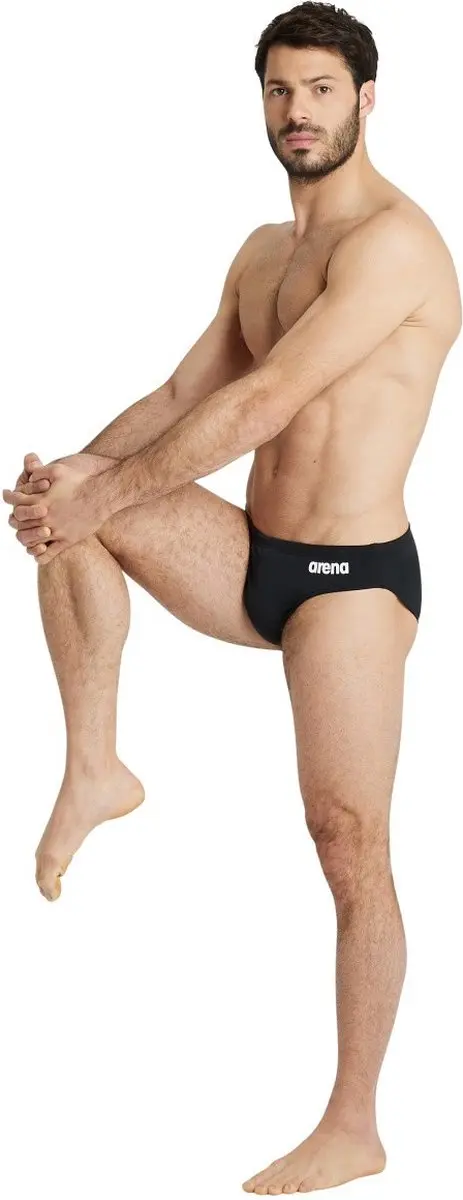 ARENA | M Team Swim Brief Solid black-white (Maat - 100) - afbeelding 4 van 6