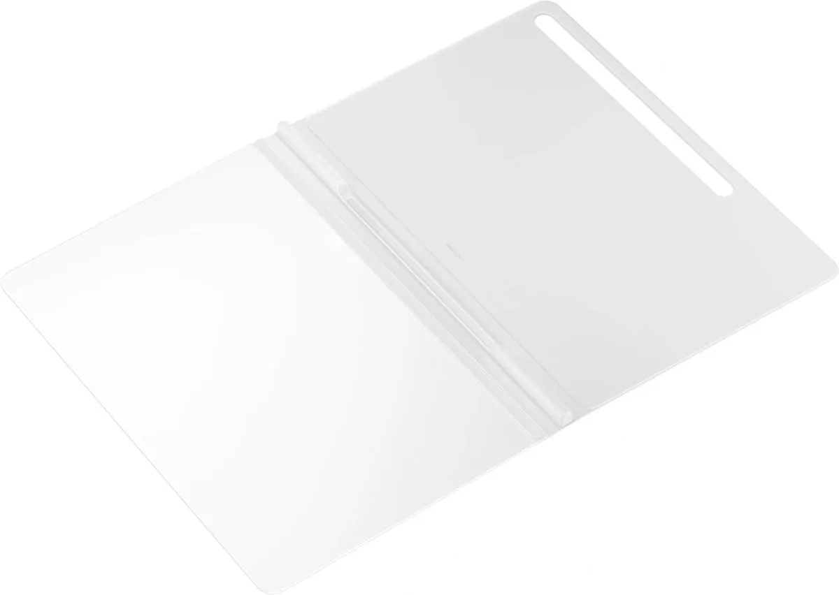 Samsung Galaxy Tab S8+ Clear View Hoes - Wit