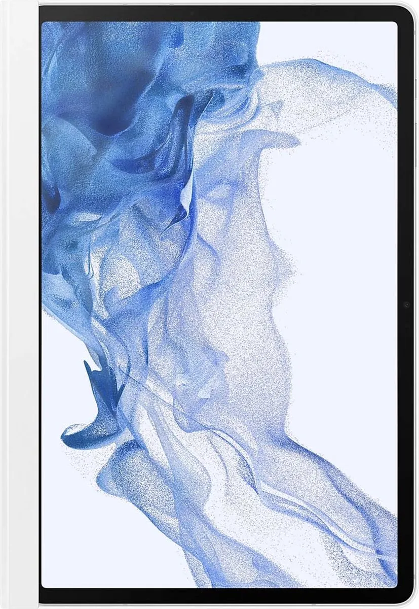 Samsung Galaxy Tab S8+ Clear View Hoes - Wit