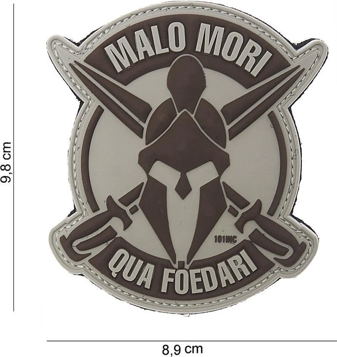 101 Inc Embleem 3D PVC Malo Mori Beige