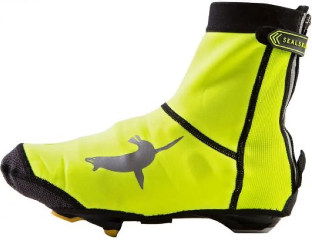 SealSkinz Neoprene Open Sole Overschoenen Hi-Vis - Geel - afbeelding 2 van 6