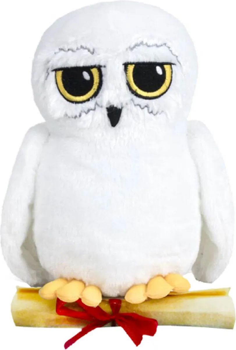 Harry Potter Hedwig met Brief Pluche Knuffel 20cm