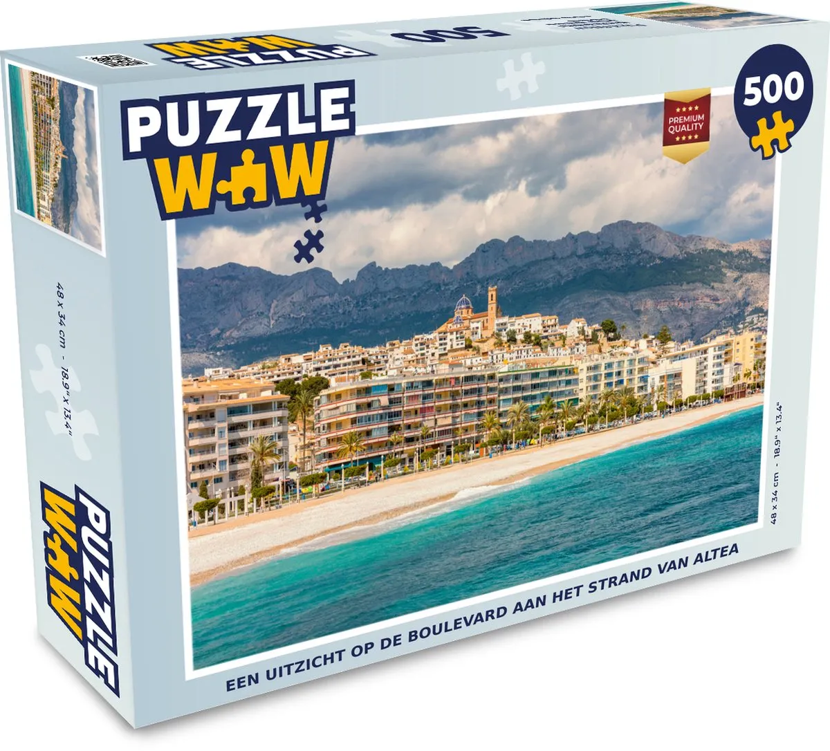 PuzzleWow Legpuzzel Altea Boulevard 500 Stuks
