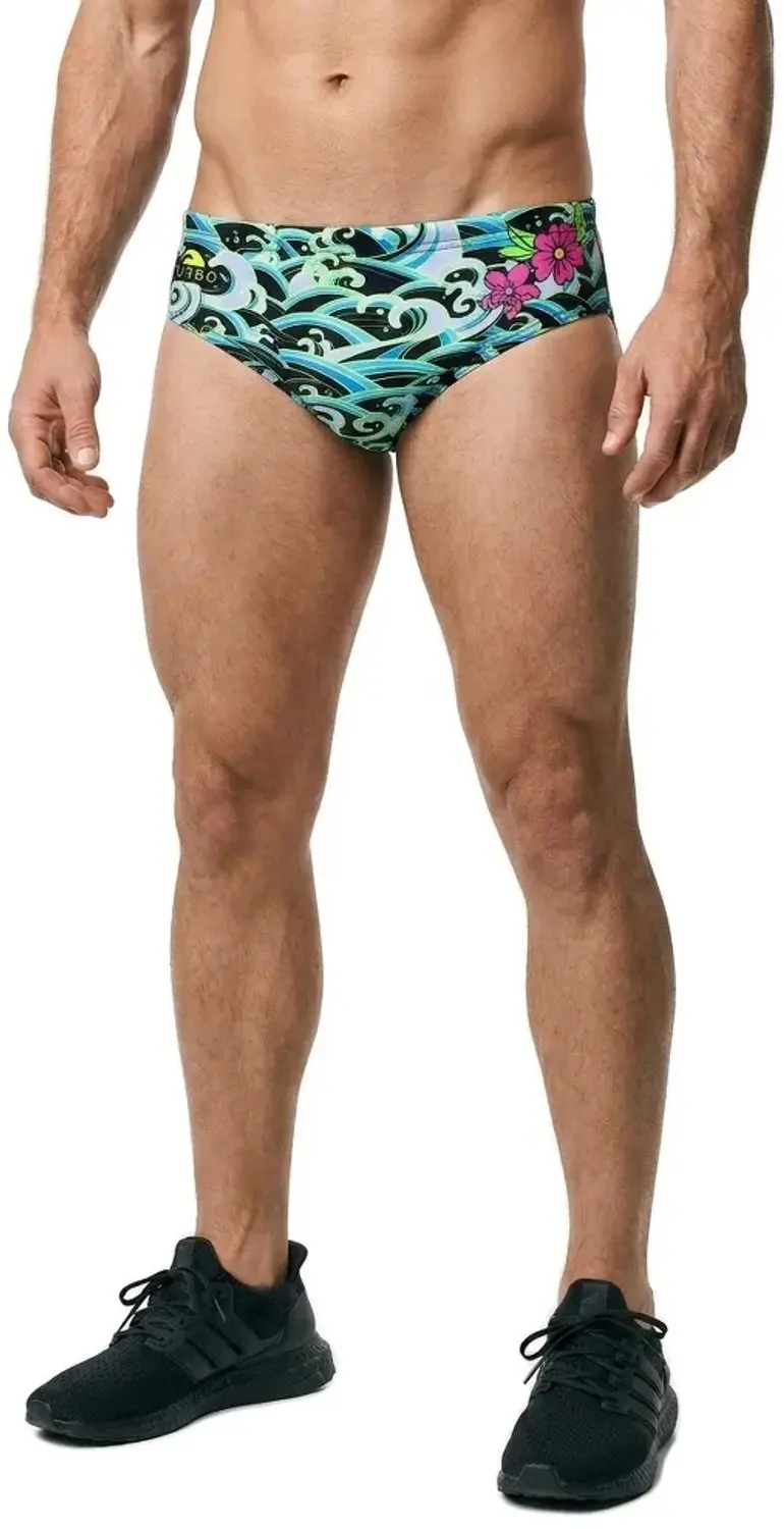Turbo Red Dragon Zwemslip Veelkleurig M Man - afbeelding 6 van 6