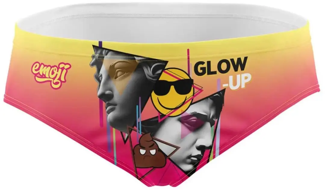 Otso Emoji Glow-up Zwemslip Roze S Man