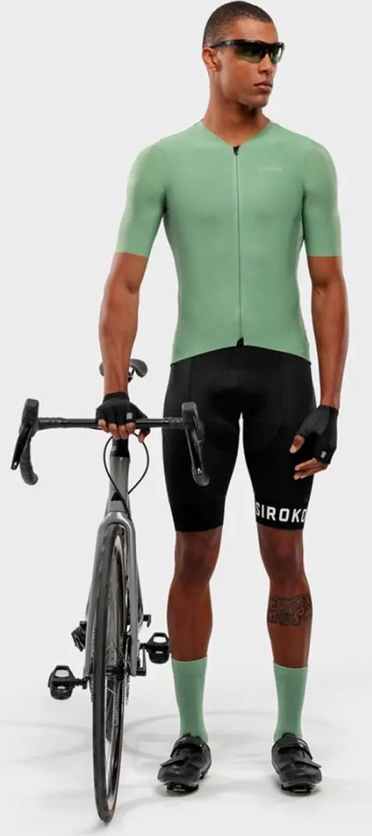 Siroko SRX Pro Stage Wielertrui - Korte Mouw - Groen - XL - afbeelding 4 van 6