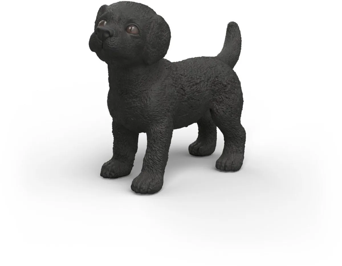 Schleich Farm World Zwarte Labrador Retriever Pup 14922