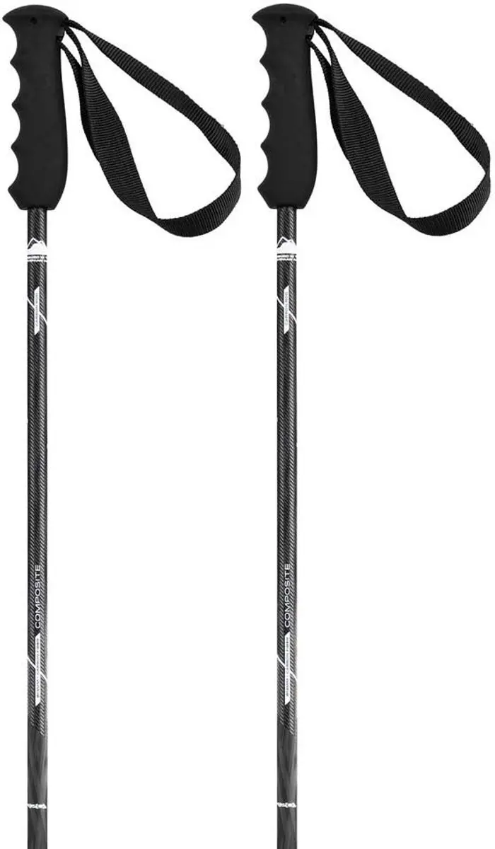 Elan Carbon Rod Stokken Zwart 135 cm