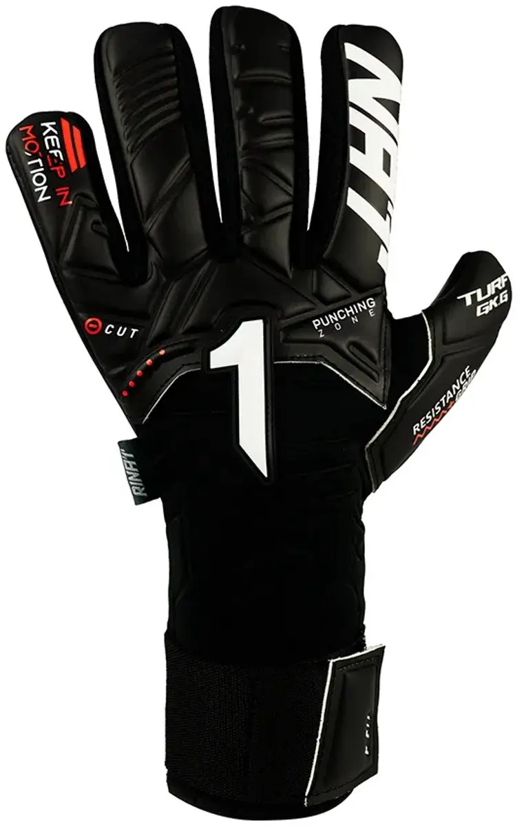Rinat Kratos Keepershandschoenen - Zwart - afbeelding 4 van 6