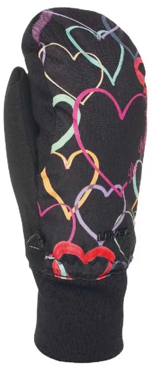 Level Coral Handschoenen Zwart S