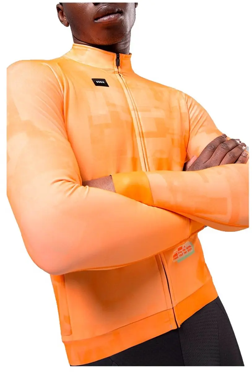 Gobik Hyder Trui Met Lange Mouwen Oranje L Man
