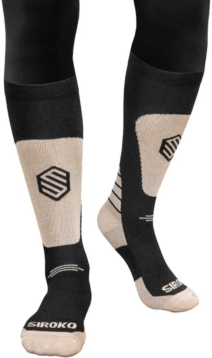 Siroko Sharp Lange Sokken Beige EU 28-30 Kinderen