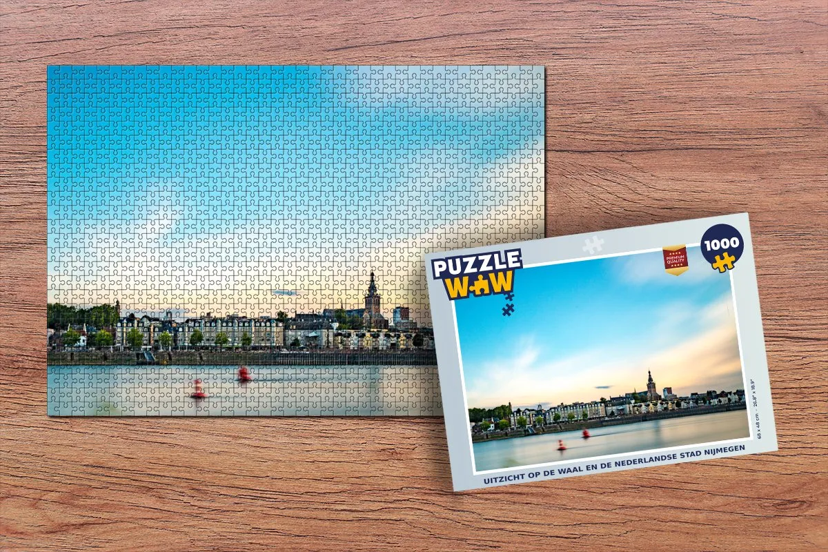 PuzzleWow Legpuzzel 1000 Stuks - Multicolor