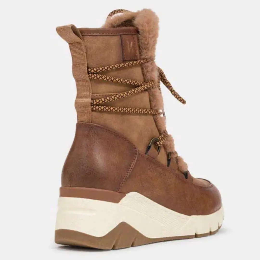 Kimberfeel Hena Dames Winterlaarzen - Cognac - afbeelding 3 van 4