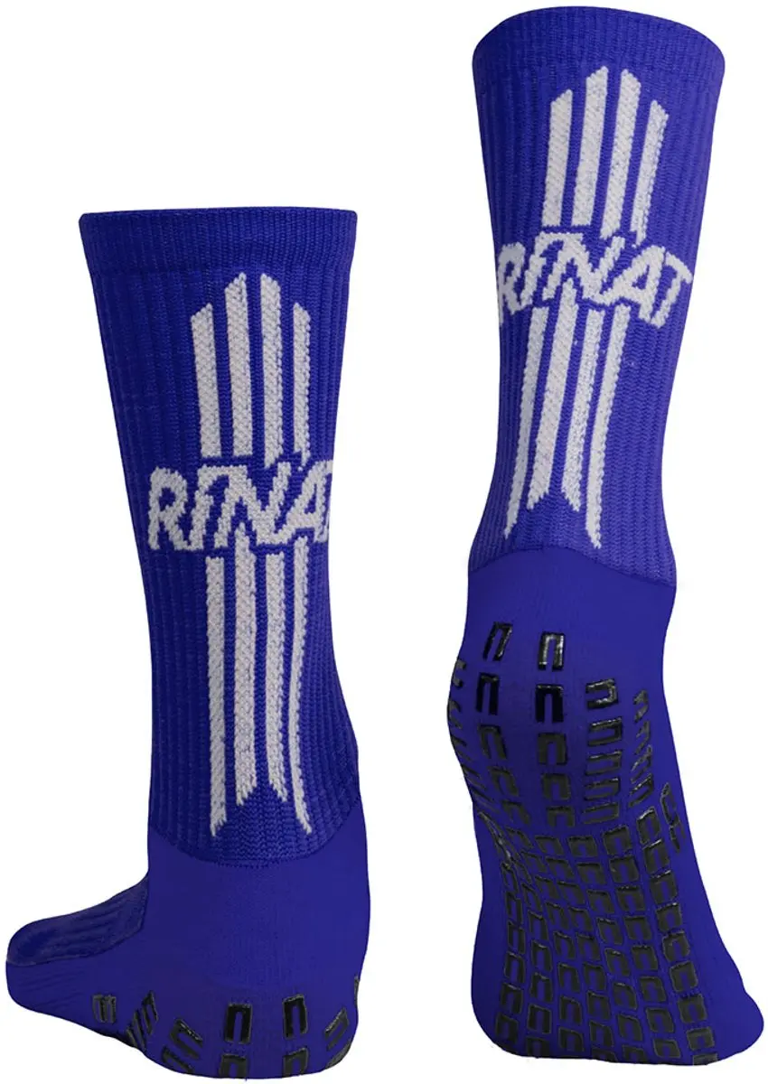 Rinat Antislip Lange Sokken - Blauw - EU 42-47 - afbeelding 2 van 6
