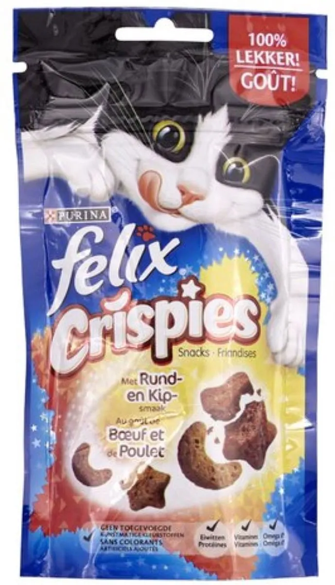 Felix Crispies Rund & Kip 12x45g