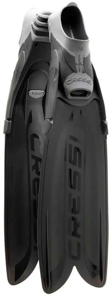 Cressi Gara Turbo Flex Freedivingvinnen Zwart EU 36-37